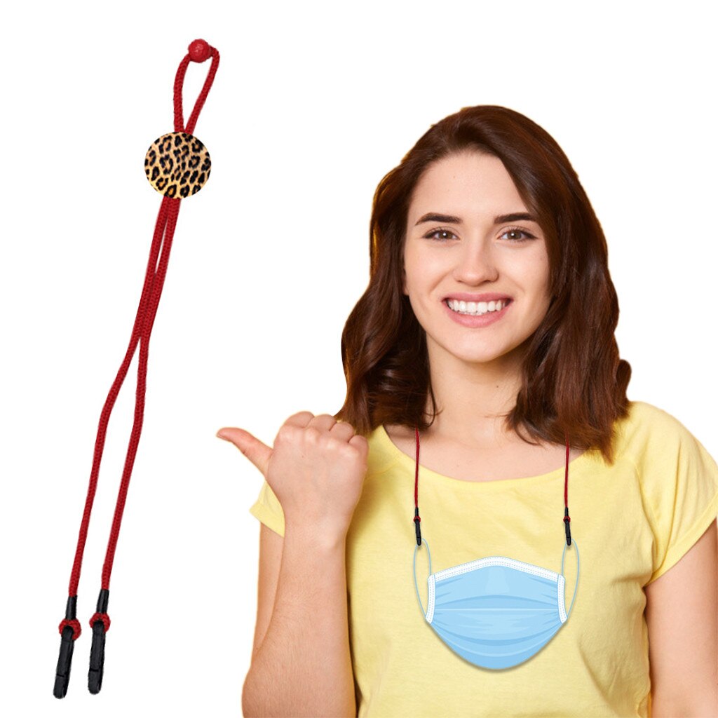 1Pcs Gezichtsmasker Lanyard Handy & Handig Masker Rest & Oor Houder Touw Hals Opknoping Masker Houder Sujeta Mascarillas salvaorejas