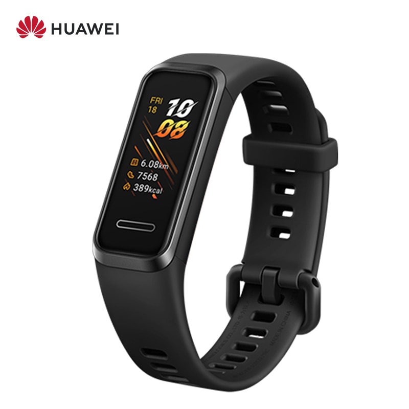 Original Huawei Band 4 Clever Band Clever Uhr Armbinde Herz Bewertung Gesundheit Monitor Neue Uhr Gesichter USB stecker Ladung Wasserdicht