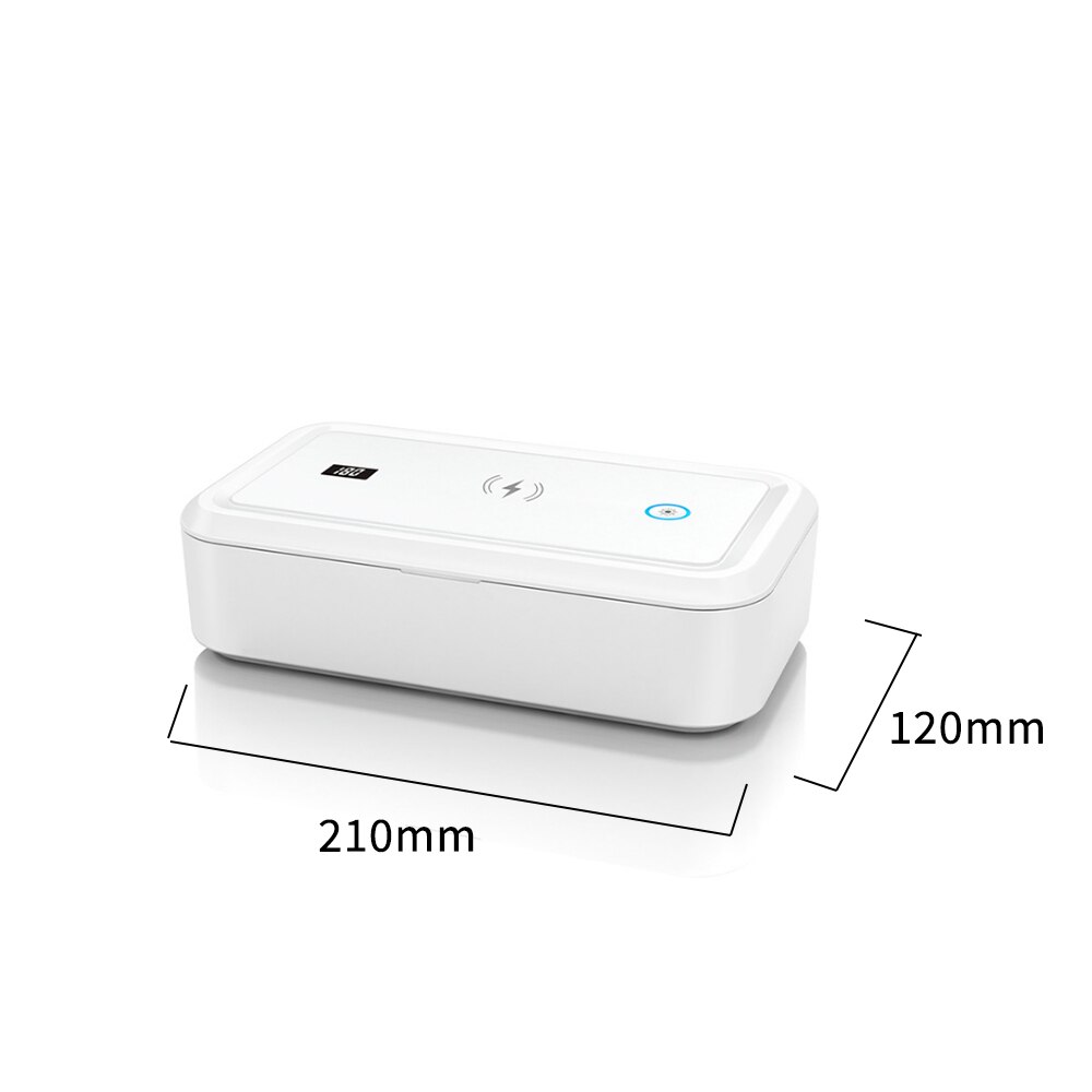 Ultraviolet Mobile Phone Sterilizer In Addition To Mite Sterilization Box, Mask, Jewelry And Wireless Charging Sterilization Box