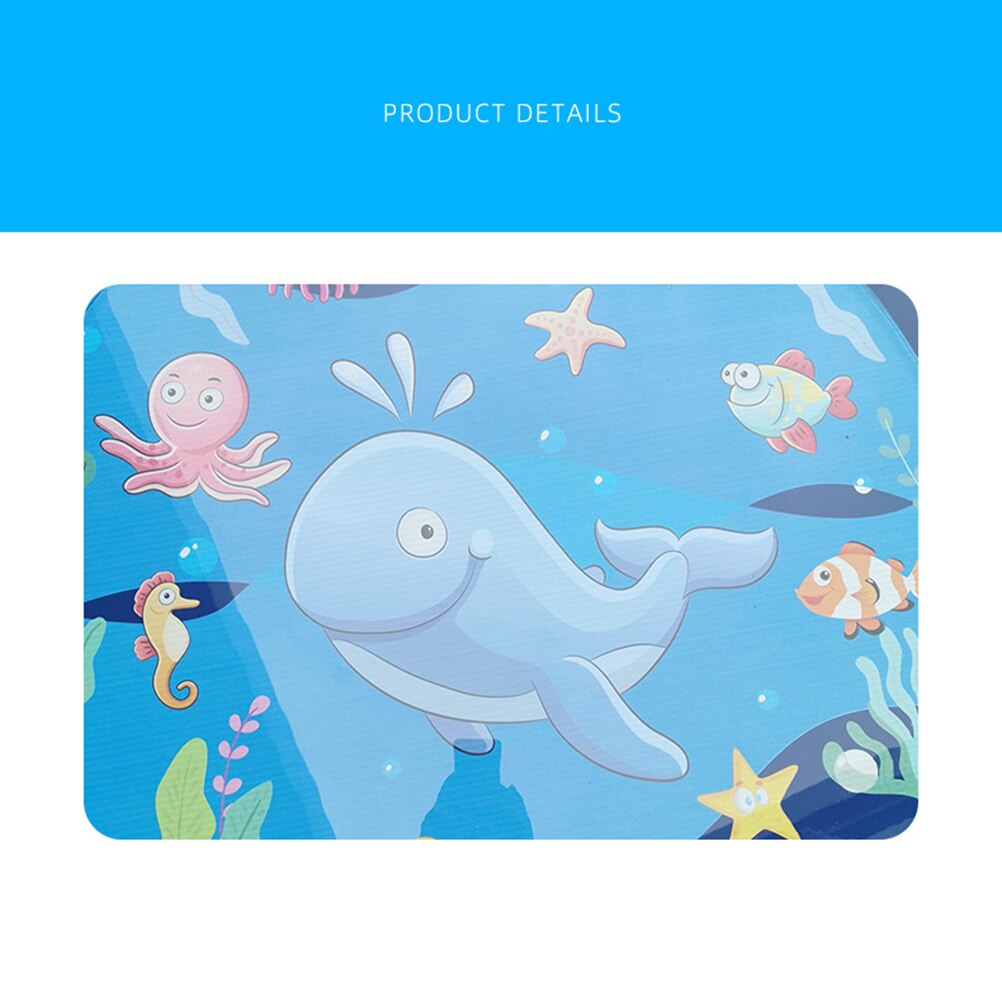 1PC tapis de pulvérisation d'eau gonflable dessin animé requin vague eau tampon de pulvérisation belle PVC enfants jouet tapis sous-marin monde eau tapis de jeu