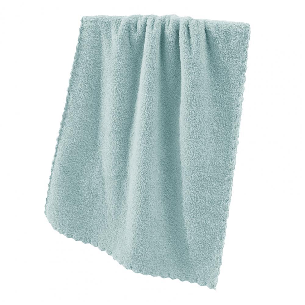 Excellent Towel Eco-friendly Useful Face Towel Microfiber Bath Towel for Bathroom Spa Towel: Green