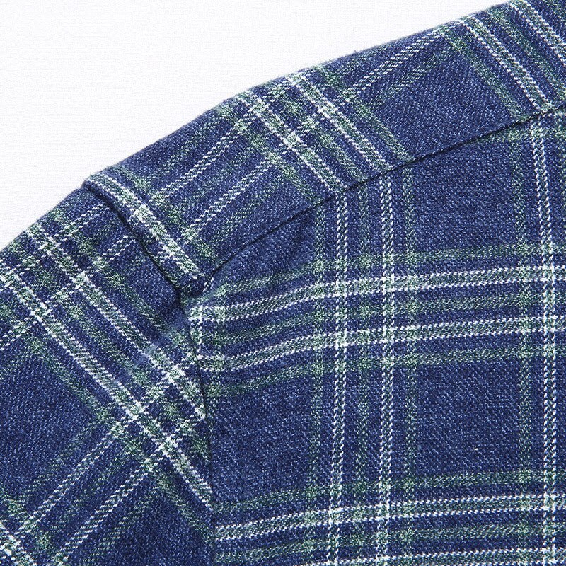 Tykke høst herre rutete fritidsskjorter med lange armer flanell pluss størrelse 2 xl 3 xl 4 xl 5 xl 6 xl 7 xl 8 xl 10xl