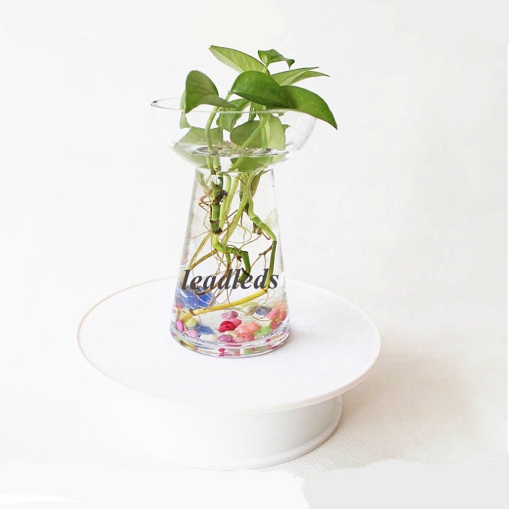 Velvet Top Electric Motorized Rotary Rotating Display Turntable for Jewelry Phone display stand