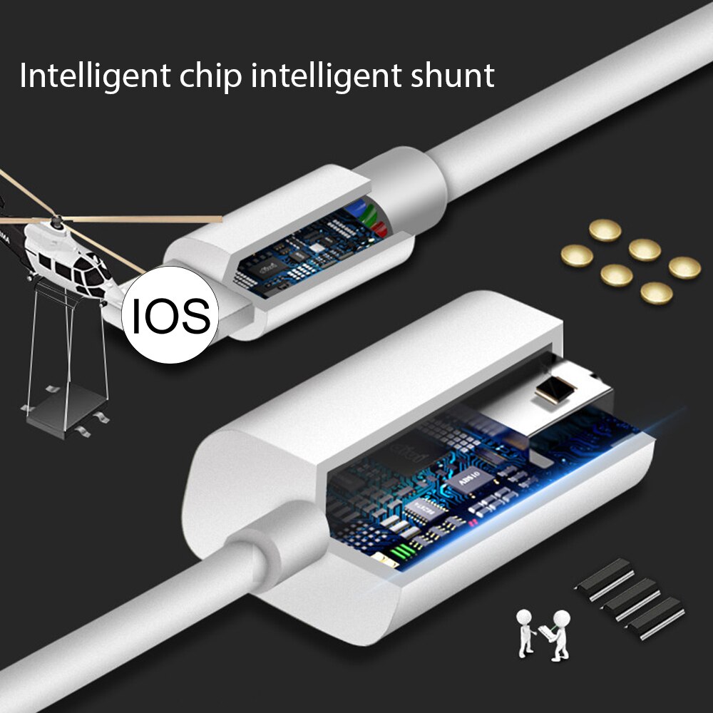 Podwójne porty dla adaptera Jack OTG dla iphone'a X dla ipada złącze iOS ładowarka słuchawki 2 w 1 ładowanie Audio Splitter Music