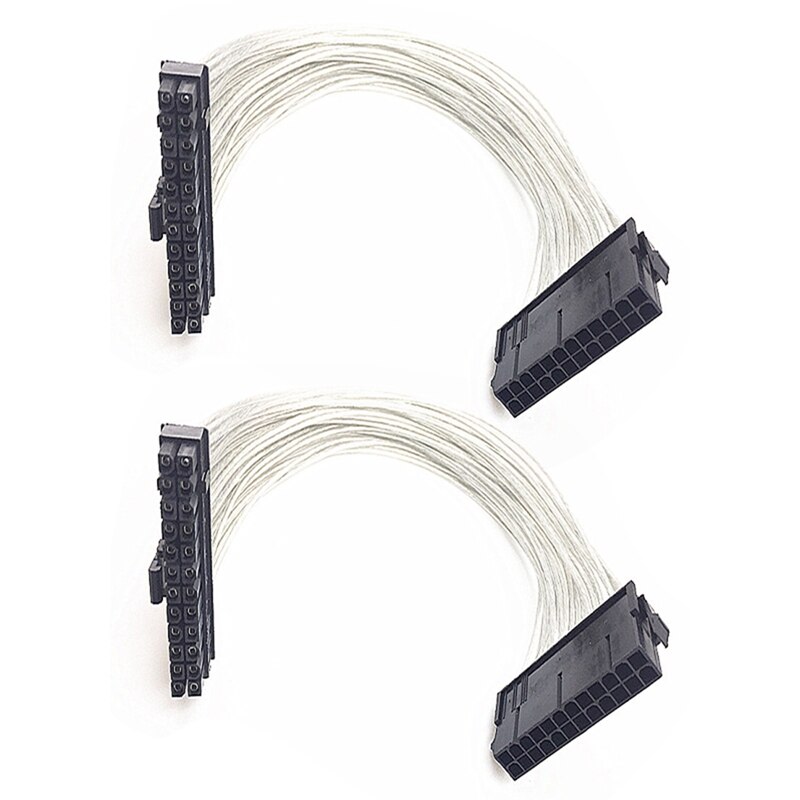 24 Pin Moederbord Power Verlengkabel Gastheer Voeding 24 Pin Verlengsnoer Atx Psu Power Connector Uitbreiding