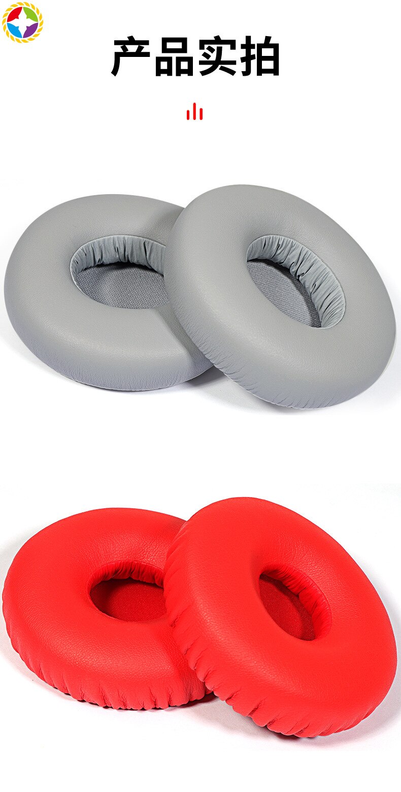 Almohadillas de repuesto para auriculares JBL E40BT E40, Kit de almohadillas para los oídos, funda de cojín