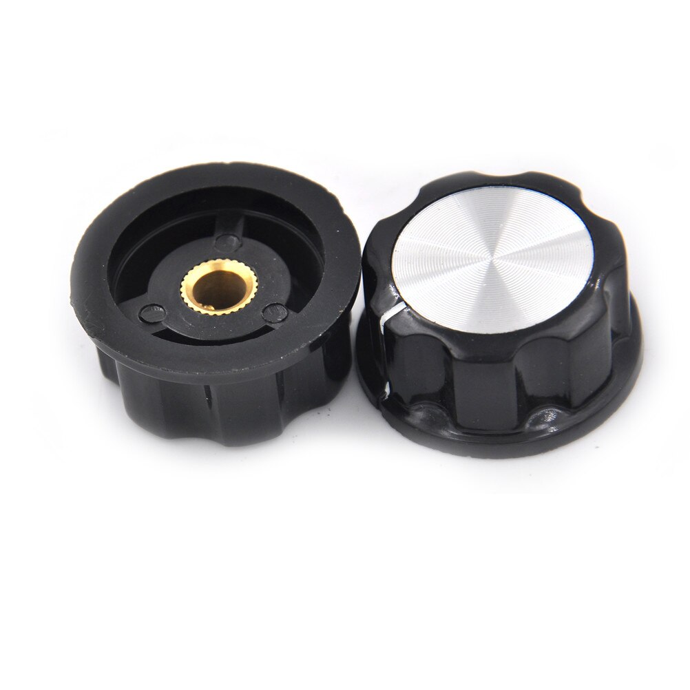 10 stk / parti diameter 33mm hat mf -a04 potentiometer drejeknap  wh118/wx050 bakelitknop / kobberkerne indre hul 6mm