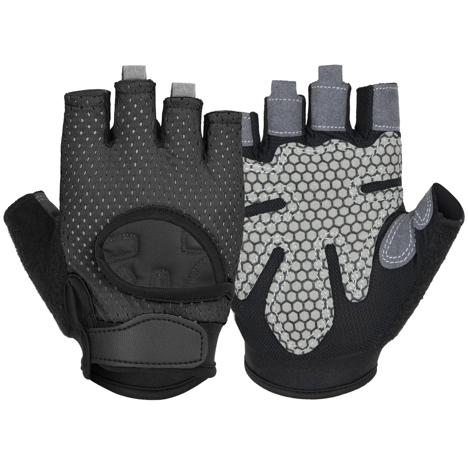 Gewichtheber-Handschuhe für Herren und Damen, Trainingshandschuh, Langhantel, Fitnessstudio, Fitness-Handschuhe mit Handgelenkstütze für Crossfit-Ausbildung, Übungsschutz: Licht Grün / XL