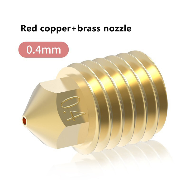 For Bambu Lab X1/P1P Nozzle 0.6 0.8 1.0mm Hardened Steel CHT Cloning Brass Nozzle Upgraded Hotend Steel For Bambu Lab 3D Printer