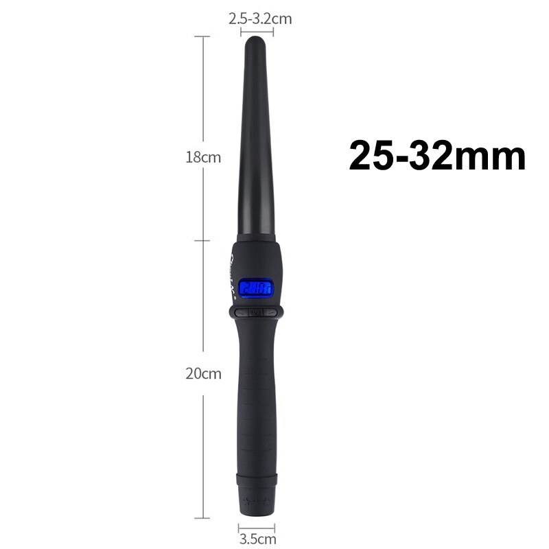 Ckeyin – fer à friser , onduleur, fleur de poire, cône électrique, rouleau pour boucler les cheveux, baguette, outils de coiffure: 25 to 32mm