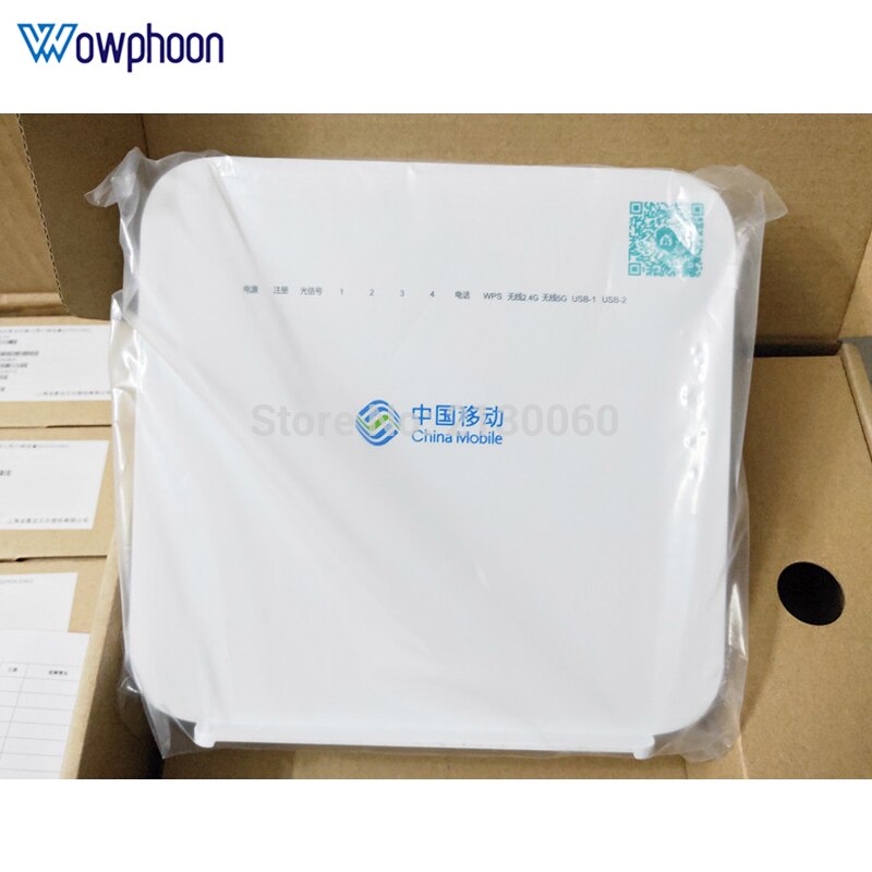 Alcatel-lucent G-140W-MF GPON ONU ONT 4GE+1Tel+Wifi 2.4G 5G, English firmware, same function as HS8145V optical network unit