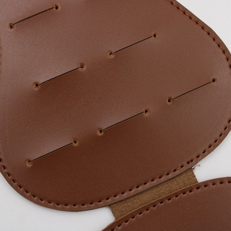 Leren gitaarplectrumhouder, plectrumhoesje/etui voor akoestische en elektrische gitaar