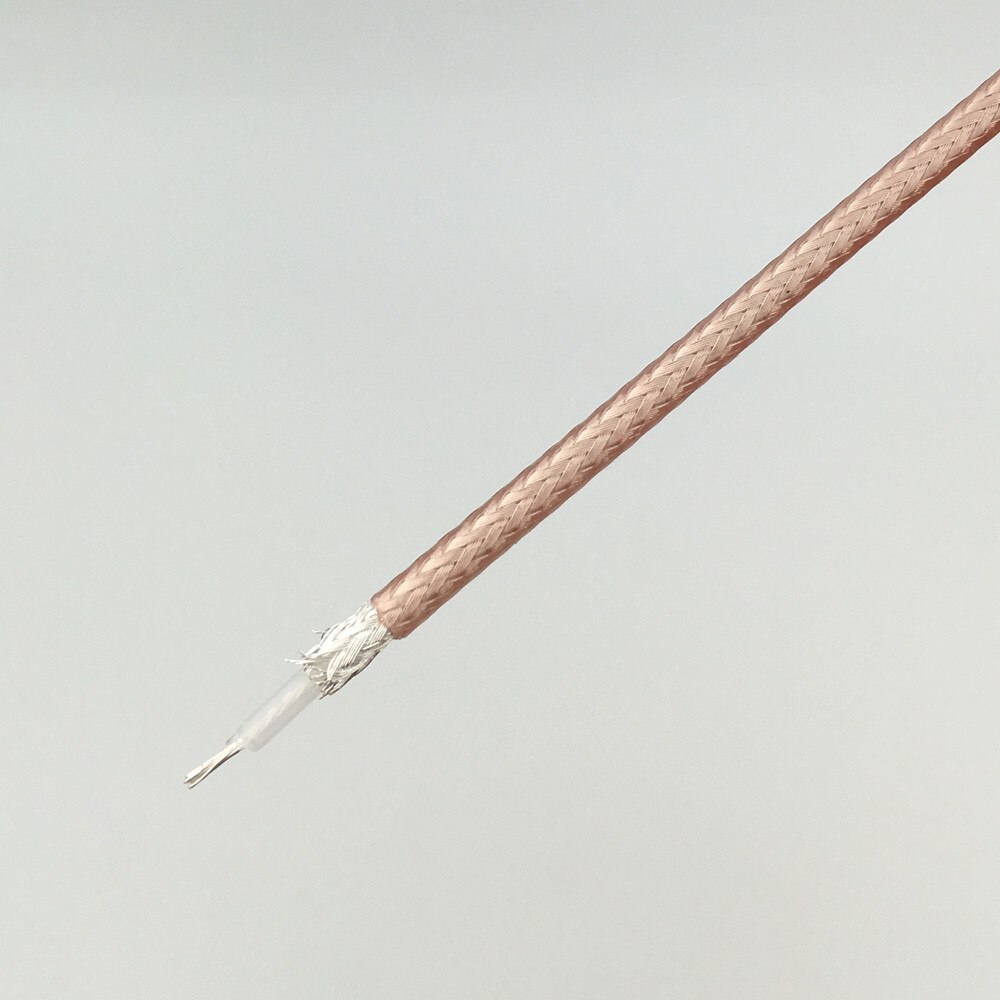 1M RG316 RF Coax Coaxial Cable Connector 50ohm M17/113 Shielded Pigtail Wire Adapter Blue Black Brown Color