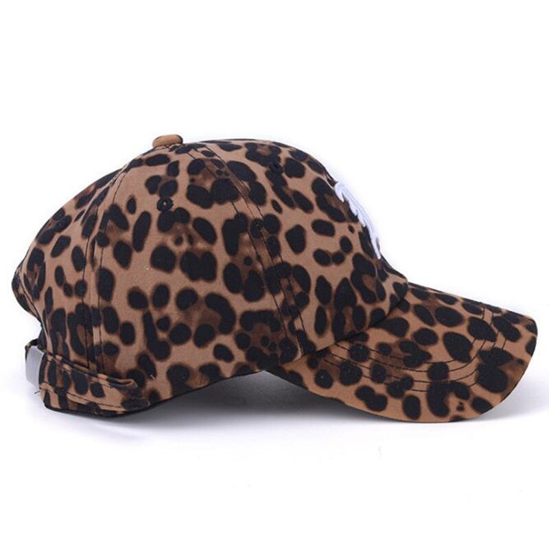 Fashion Leopard Print Baseball Snapback Cap authentic