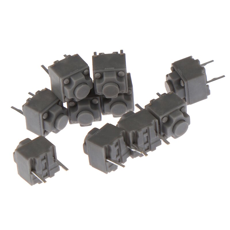10Pcs Mute Button 6*6*7.3mm Silent Switch Wireless Mouse Wired Mouse Button Micro Switch