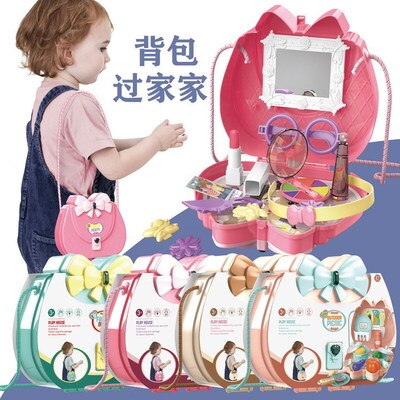 Simulazione Da Cucina cucinando Tavola Dei Monili di Trucco Della Caramella Strumento Medico Casa Un Gioco da ragazzi Sacchetto di Spalla Regalo regalare Giocattolo del ragazzo e gril