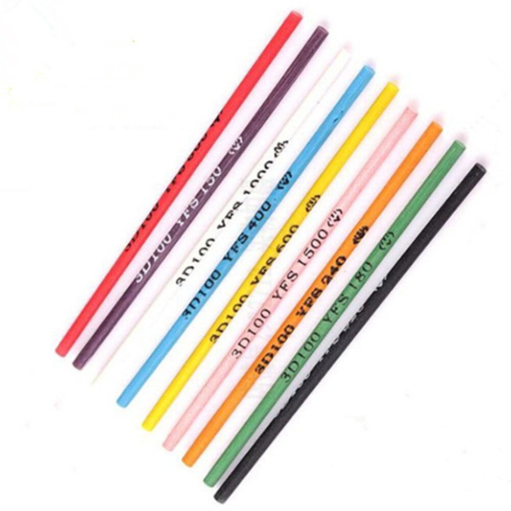 Taiwan YFS fiber oilstone jade hardware polishing fiber oilstone bar D3 round bar 3mm Round oilstone