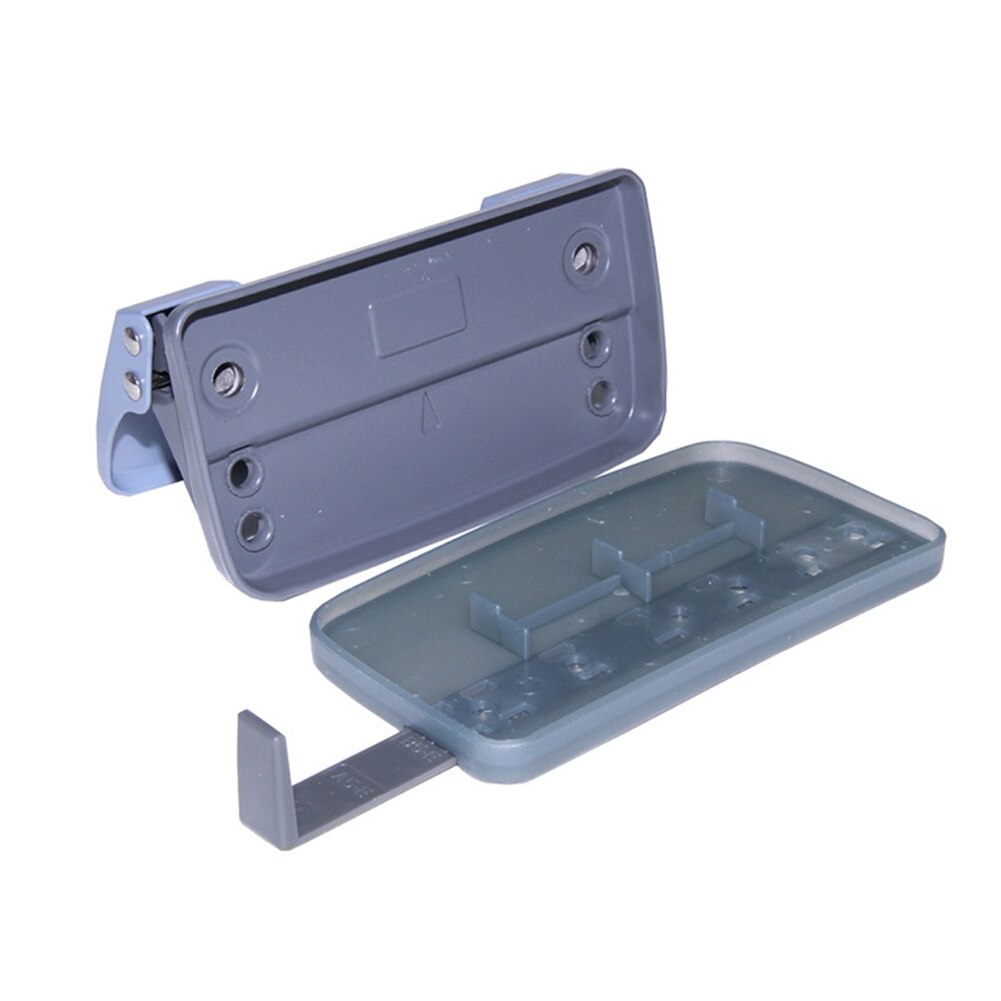 School Office Metal Single Hole Puncher Hand Paper Punch Single Hole Scrapbooking Punches 10 Pages All Metal Materials