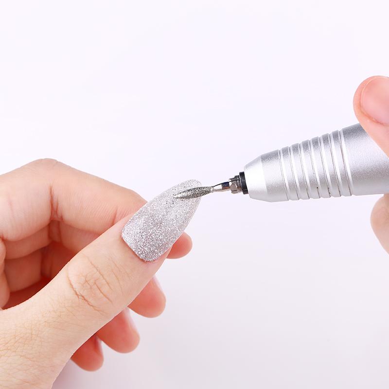 Lemooc nagelborr fräsmaskin fräs elektrisk slipverktyg pedikyr nail art borr nagelfil