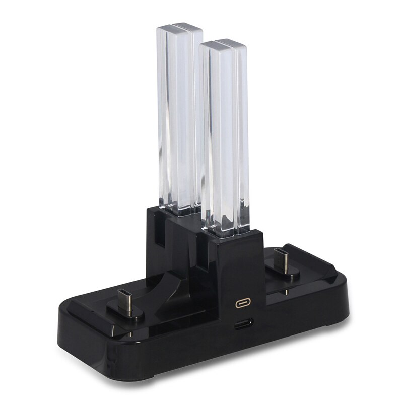 6 in 1 usb-oplaadstation voor nintendo switch met led-indicatie,  to 2 pro-controller-opladers,  or 4 joy-con-opladers: Default Title