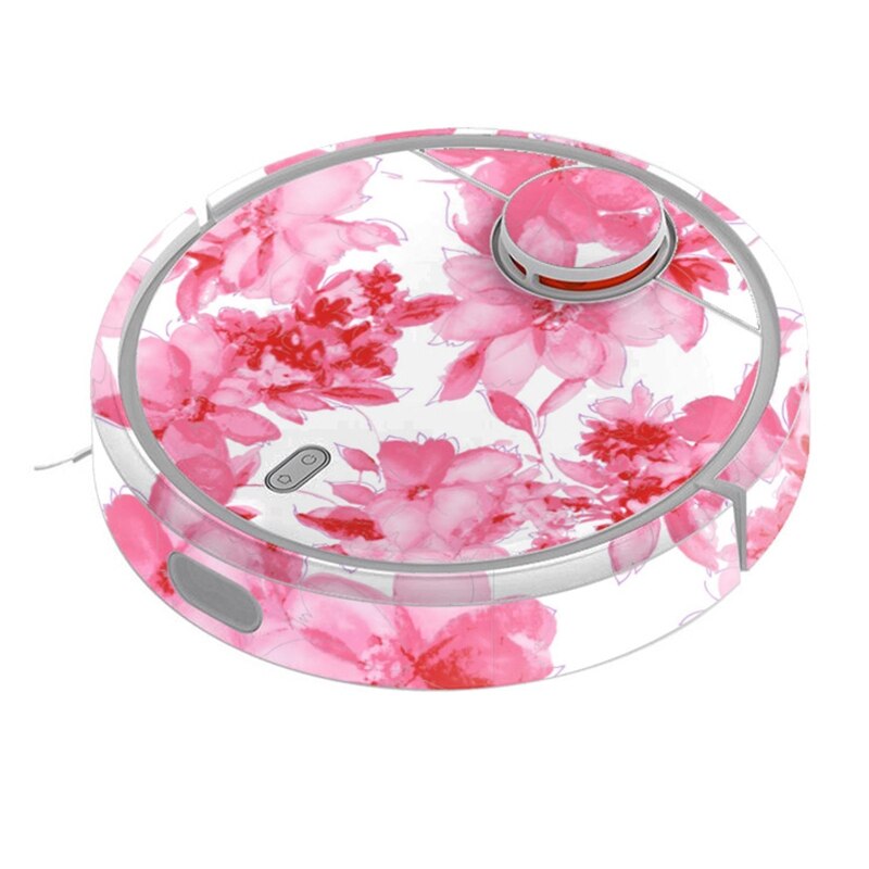 5 stylów szyk Słodki kreskówka naklejki ochronne dla xiaomi robot odkurzacz pyłoszczelne naklejki upiększanie akcesoria L69D