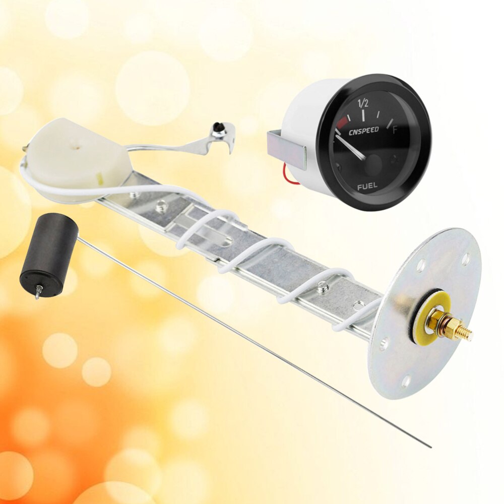 12V Universal Automobile Refitting Instrument Oil Level Meter for Car Vehicle Oil Meter