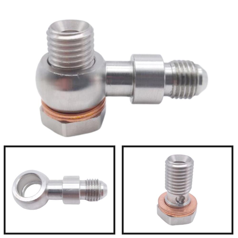 M12 x 1.5mm 4jakiś podajnik oleju turbosprężarka śruba banjo zestaw dla Volvo 740 850 TD04H TD04HL