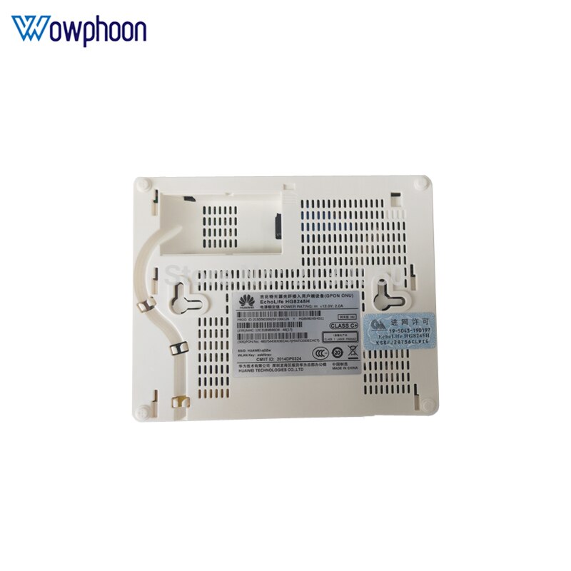 Huawei-firmware gpon onu ont para ftth, hg8245h 4GE + 2TEL + USB + WIFI 5DBI,