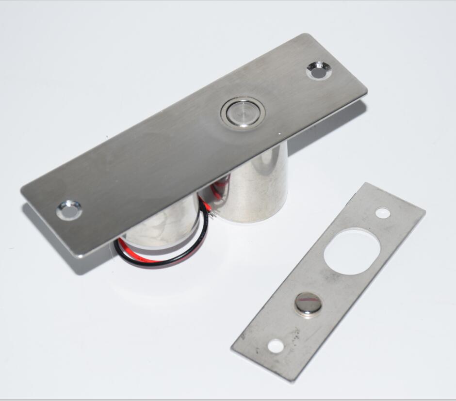 DC12V wooden glass Gate door Access Control System electric magnetic door lock bolt deadbolt fail safe