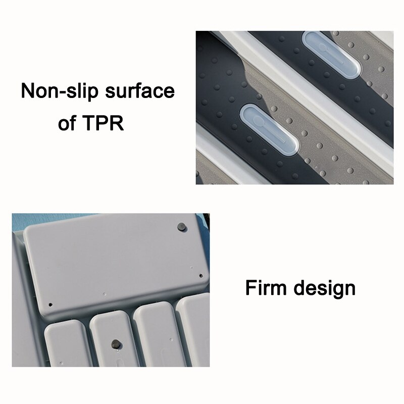 Keittiön laatikon järjestäjä tarjotin lusikka ruokailuvälinelaatikko kannettava säilytysteline _wk