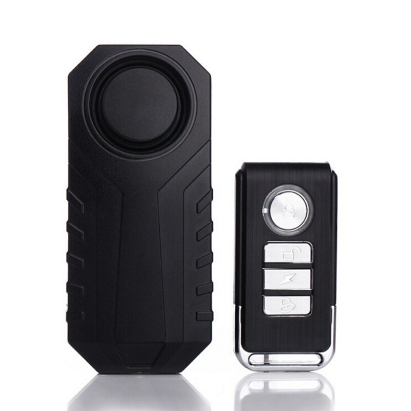 Wireless Bicycle Anti-theft Alarm Lock Vibration Bike Motorcycle E-bike Vibration Alarm Cycling Accessories 113dB: Default Title