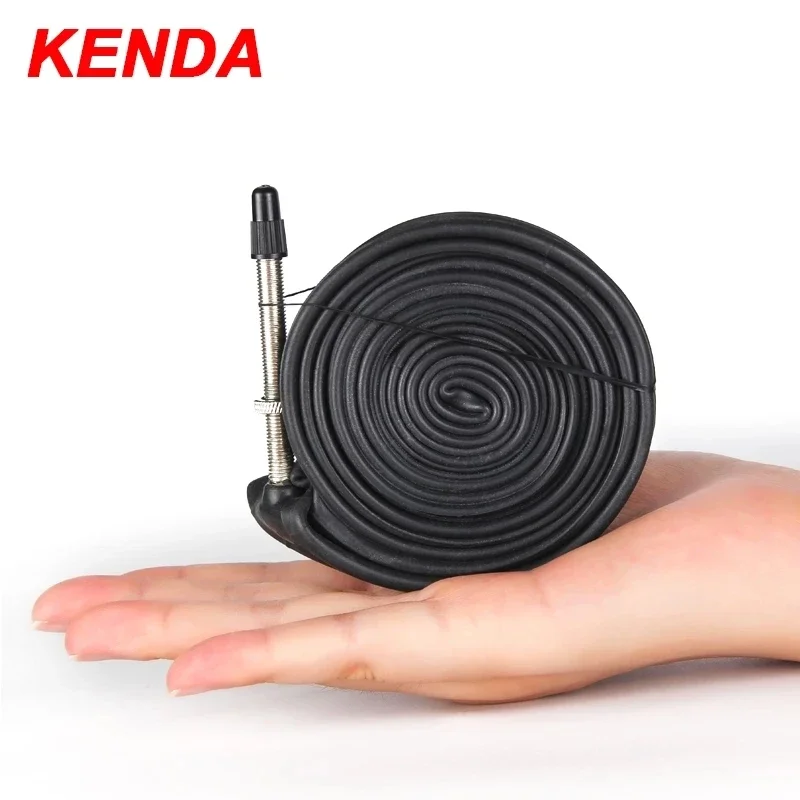 Tubo interno de bicicleta kenda, 2 peças, 20/26/27.5/29/700c/23c schrader presta borracha butílica mtb tubo de bicicleta de estrada pneu interno peças de bicicleta