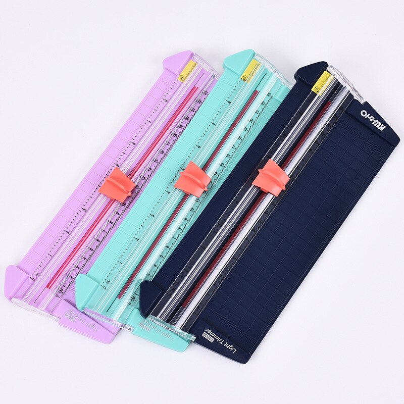 A4 Paper Cutter Portable Rotary Paper Trimmer DIY Scrapbooking For Photo Paper Cutting Mat Machine Paper Craft Office Supplies