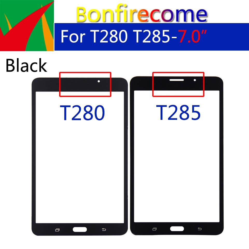 10Pcs\Lot For Samsung Galaxy Tab T280 T285 T290 T295 Wifi LTE Touch Screen Digitizer Panel Sensor Front Outer LCD Glass With OCA