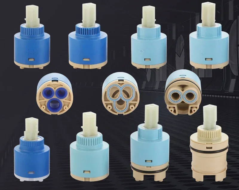 Kranen Mengen Spoelklep 25 Mm/35 Mm/40 Mm Cartridge Keramische Cartridge Mengkraan Keuken Badkuip Douchekranen Accessoires