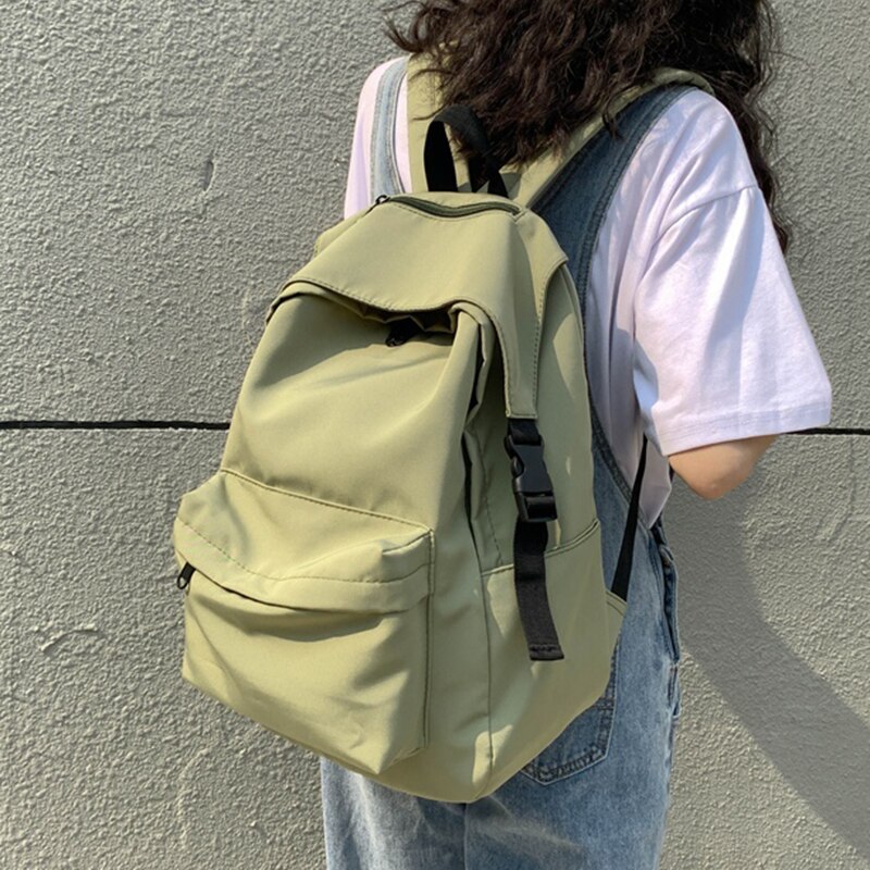 HOCODO Zaino Delle Donne di Nylon Impermeabile Sacchetto di Scuola Per Le Ragazze Adolescenti Multi-Tasca Studente di College Zaini Unisex Borsa Del Computer Portatile SAC