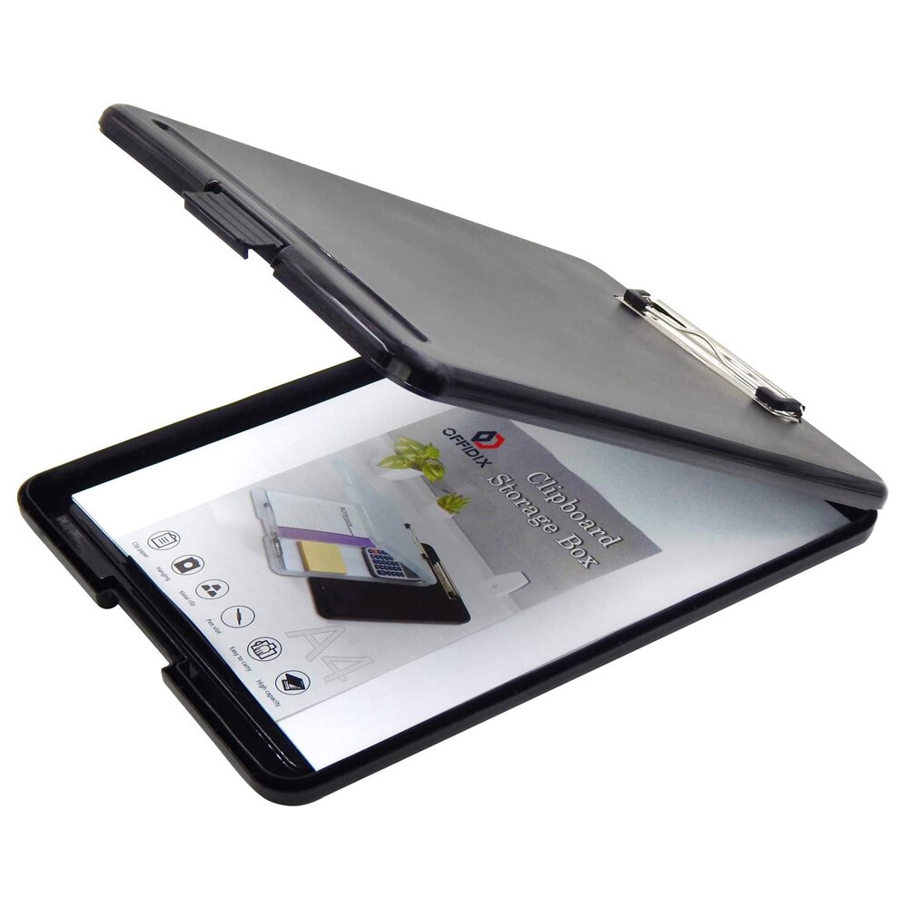 A4 Clipboard Filing Storage Case Multifunctional Campus File Office Workplace Family Office Desktop Organizing Supplies