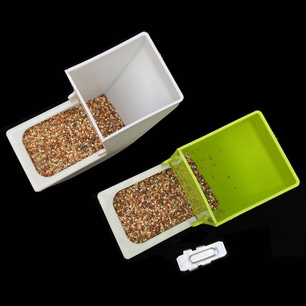 Comedero Automático Para Pájaros Y Mascotas - Dispensador De Agua Y Comida, Ideal Para Loros, Hámsters Y Aves