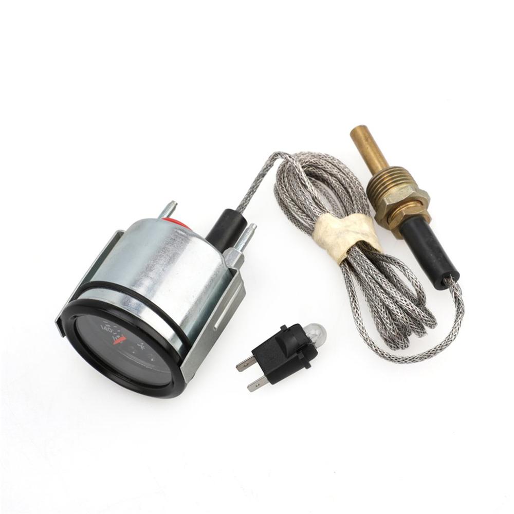 2" 52mm VDO water temp 40~130C/110-265 F Dual scale display 12V water temperature Gauge 52mm Diameter with Sender