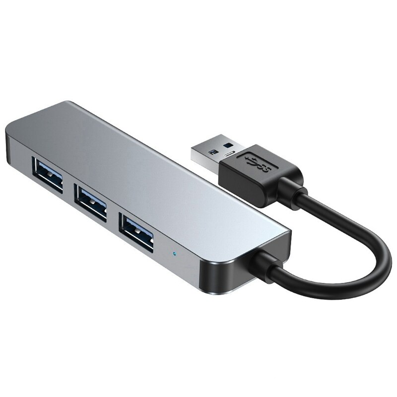 Cuatro en un Hub USB 3,0 Hub Multi adaptador/divisor USB de 4 puertos velocidad para puerto de carga Mini USB para Pc portátil Hub