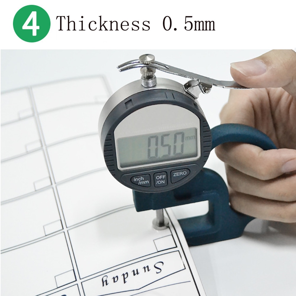 Weekly Monthly Planner Whiteboard Fridge Magnet Flexible Daily Message Drawing Refrigerator White Board