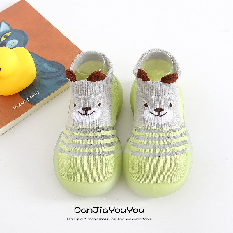 Baby Boy Girl Toddler Non-slip Indoor Floor Anti-slip Slippers Baby's Outdoor Breathable Cotton Sock Shoes Toddler socks: 02 / 26.27
