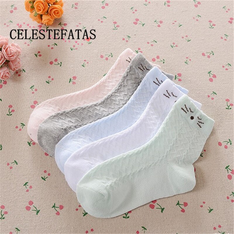 Chaussette fille cotton socks for half children baby knee highs socks girls sokken kids tube socks enfants C-CLL-137 3pairs/lot