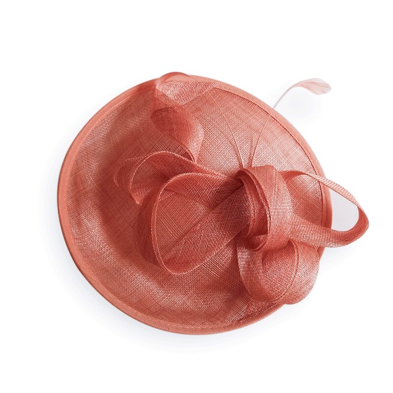 Rétro Style Lin Mariée Chapeau Haut-de-Forme Chapeau Net Européenne Britannique Coiffe Banquet Chapeau Haut-de-Forme Mariage chapeau De Mariée royale chapeau mariage mariée