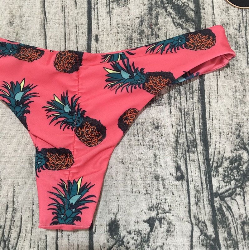 Europese En Amerikaanse Gedrukt Bikini Verstoorde Badpak Vrouwelijke Badmode Europese En Amerikaanse Band Bikiniwoman