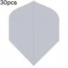 30Pcs Aantrekkelijke Stijlvolle Praktische Multi-Occasionele Professionele Tail Spider Standaard Vorm Dart Vluchten Staart Accessoires: Grey