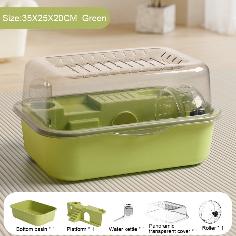 Picture of Pet Supplies Hamster Cage Indoor Hamster Cage Cast... – Grandado