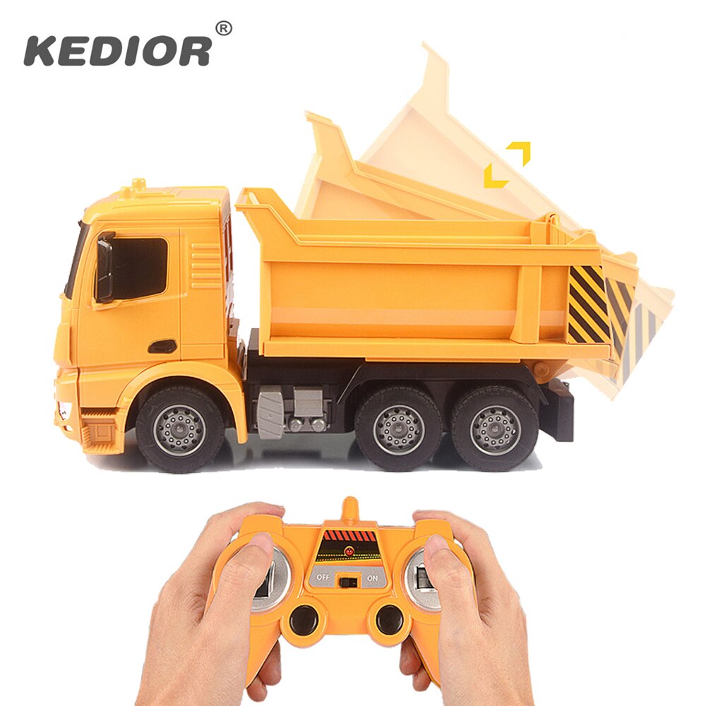 Rc Truck Grote Dump Truck Elektrische Techniek Machine Radio Controlled Bouw Rc Tanker Cement Mixer Speelgoed Auto Met Batterij