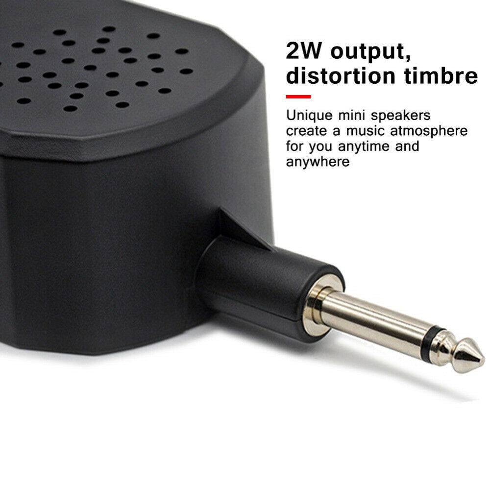 JOYO JA-01 Electric Guitar Amplifier Amp Distortion Effect Earphone Mini Headphone Amplifier Guitar Accessories Parts