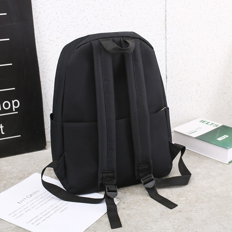 Trend Vrouwen Rugzak Korea Stijl Vrouwelijke Studenten Rugzak Schooltas Voor Tiener Meisjes Brief Afdrukken Meisjes Knapzak